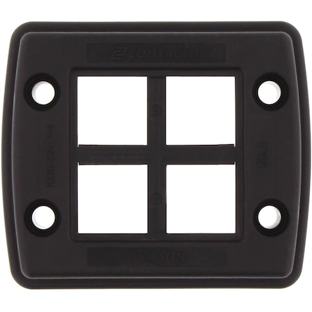 Conta-Clip Cable Entry Set, 19.6 mm. H x 70 mm. W x 81 mm. L, Polyamide 28602.4